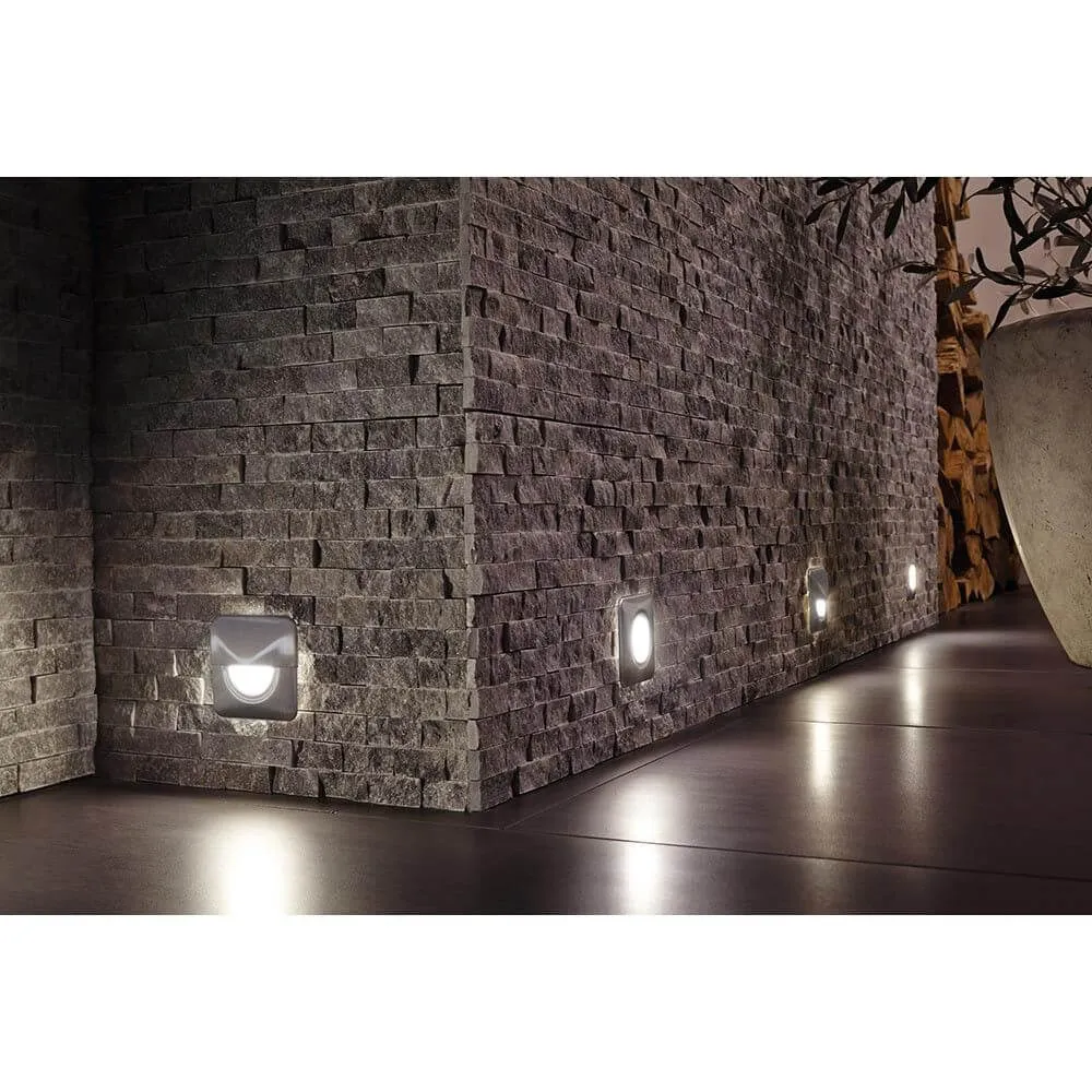 Conjunto EBL Especial LED IP65 1,4W 3000K 76mm Opal
