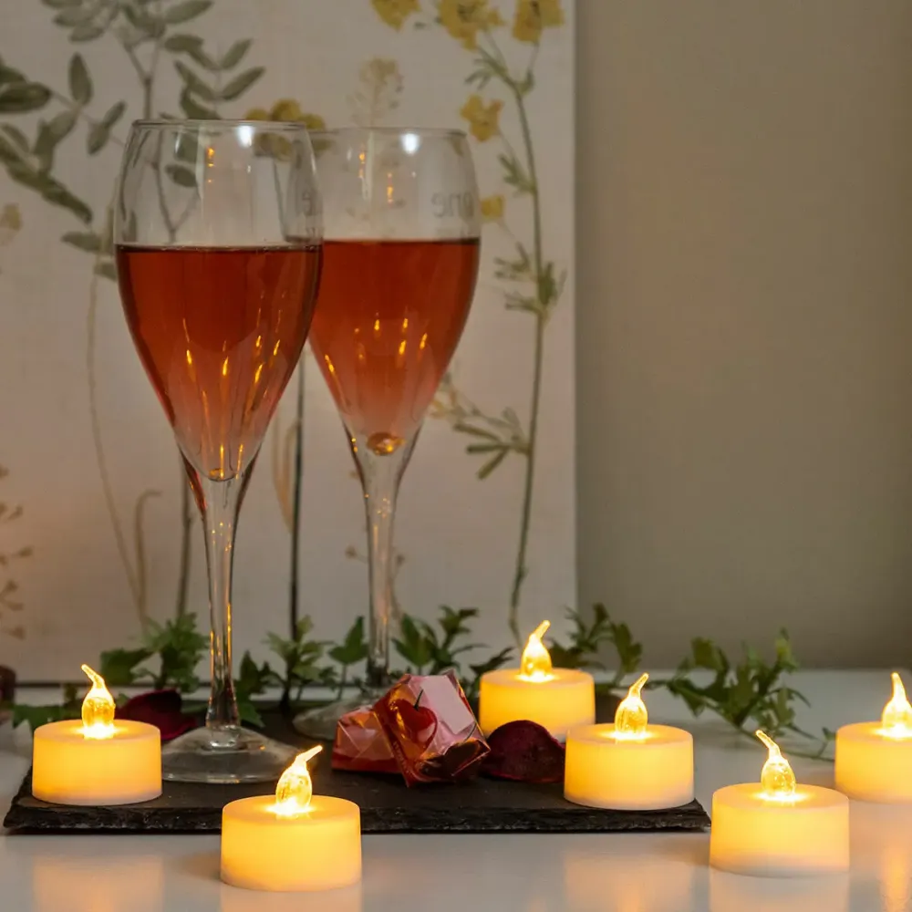 Conjunto de Velas de Chá LED Romandle InnovaGoods 12 Unidades