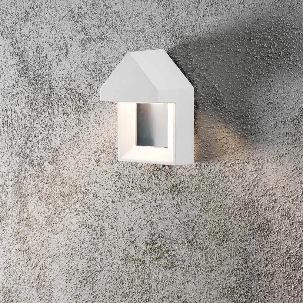 Cosenza led lâmpada de parede externa branca
