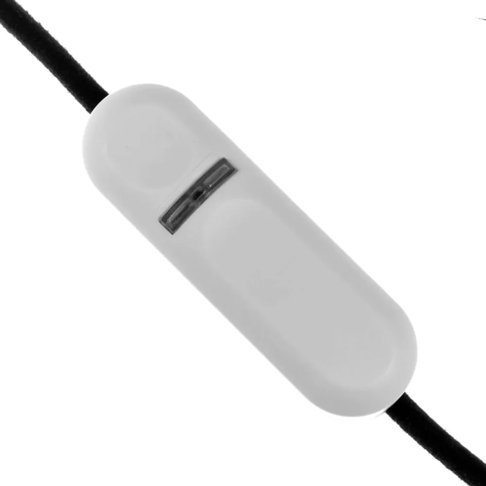 Dimmer para LED e lâmpadas tradicionais intracabo com botão - Branco