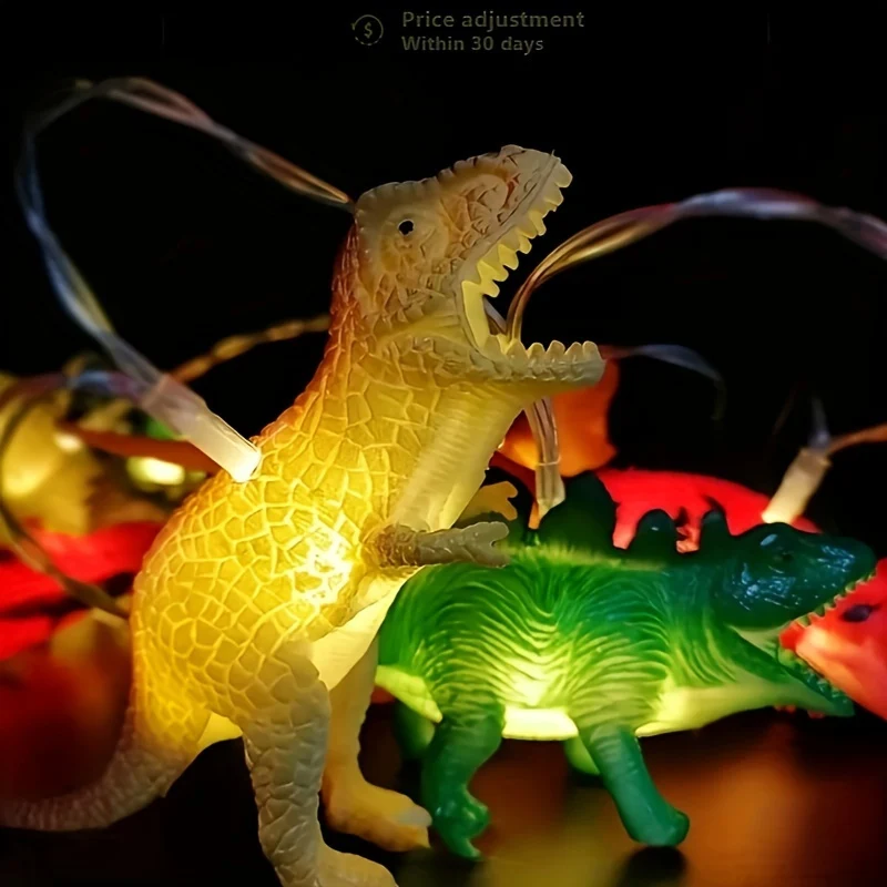 DinoGlow - Iluminação LED de Dinossauro para Decoração