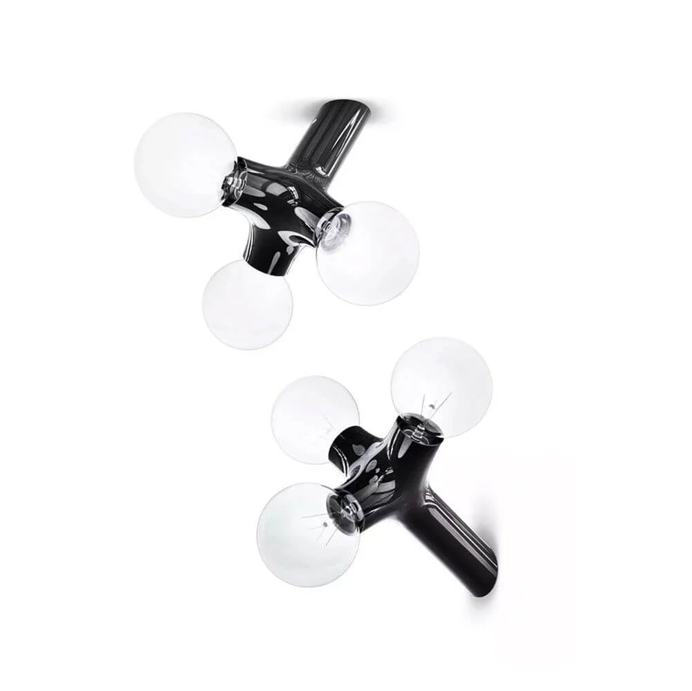 DNA Single-3 Teto e Wall Light Black