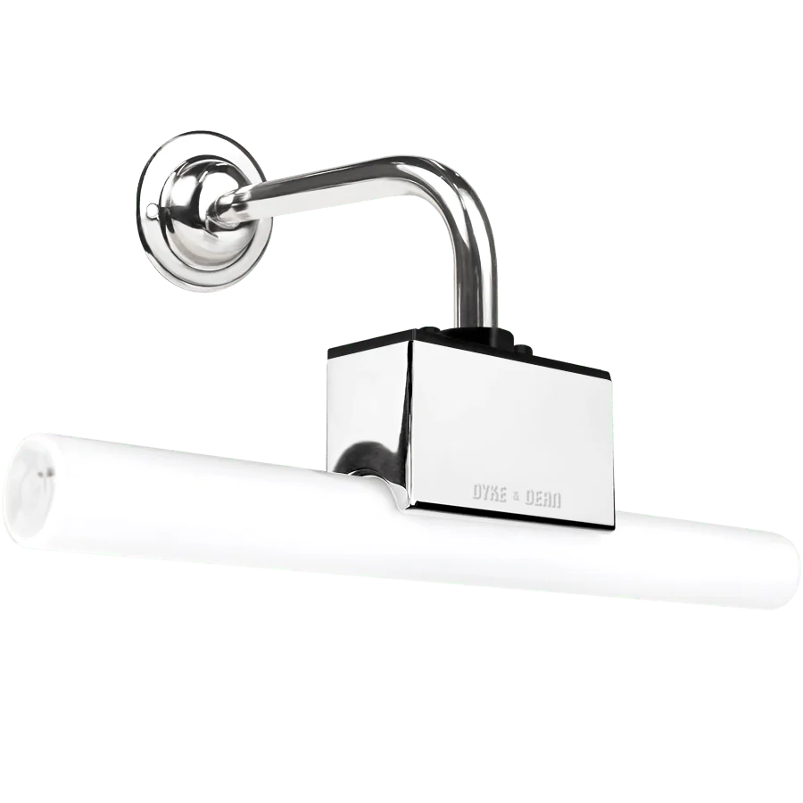 LUZ DE IMAGEM DE TUBO DE PEG CROMADA DYKE & DEAN