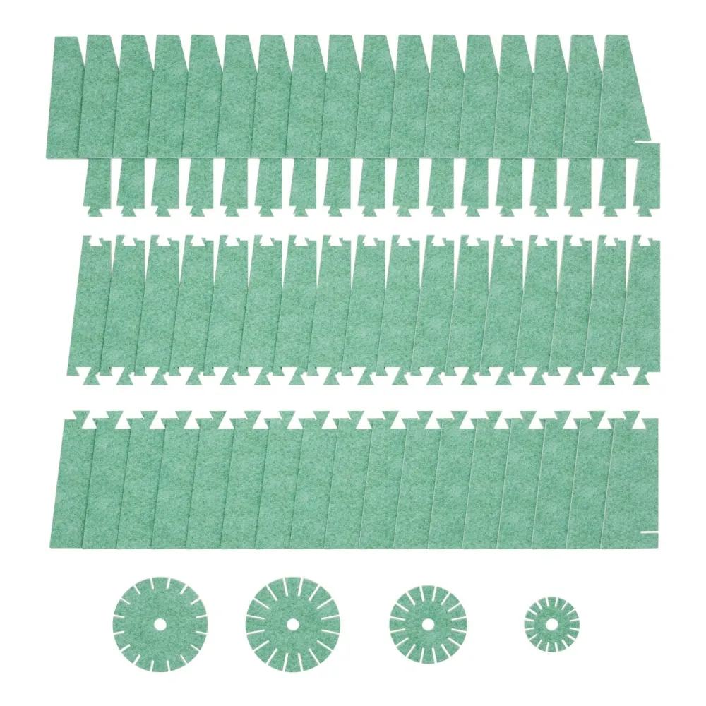 Estrutura para candeeiro de pé SHHINE em material fonoabsorvente - Verde mesclado