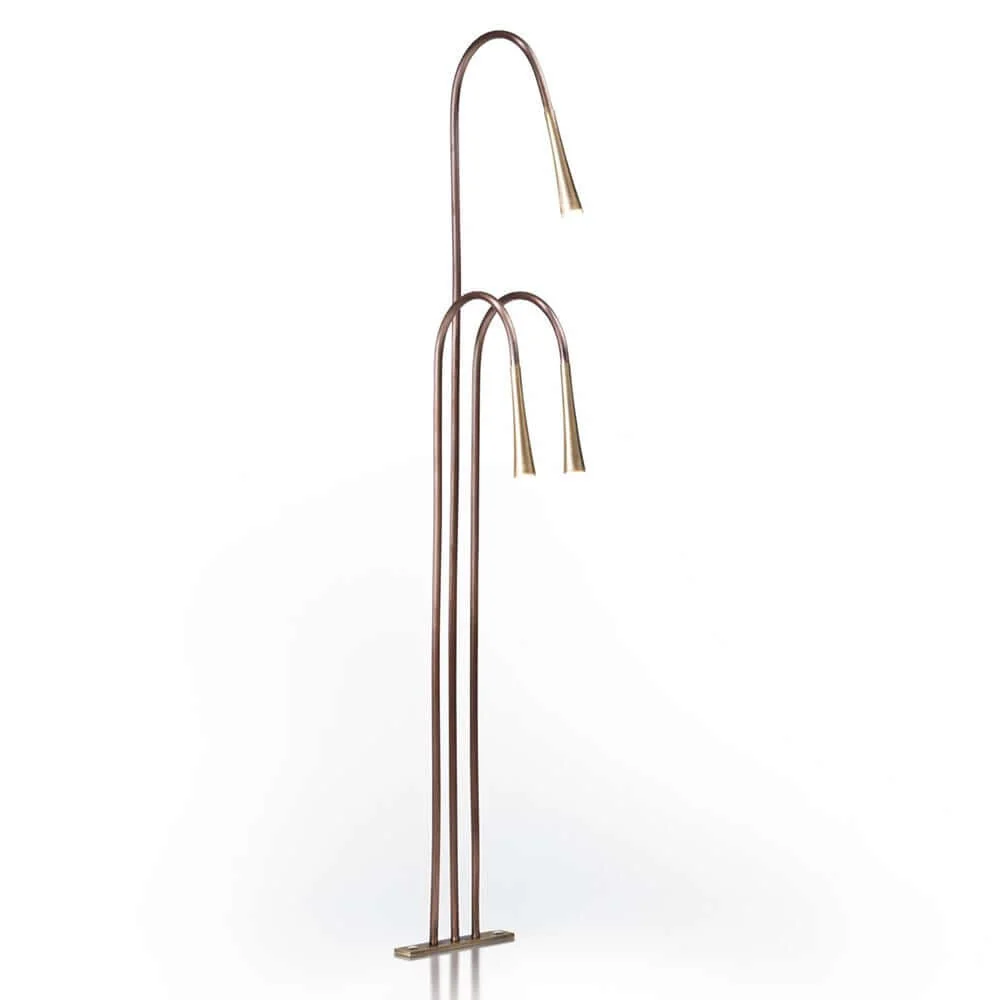 Fabbian Giunco Led Standing Lamp Canne 3-Flame