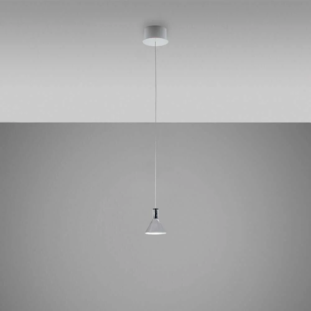 Fabbian Multispot LED suspendendo lâmpada Polair Round