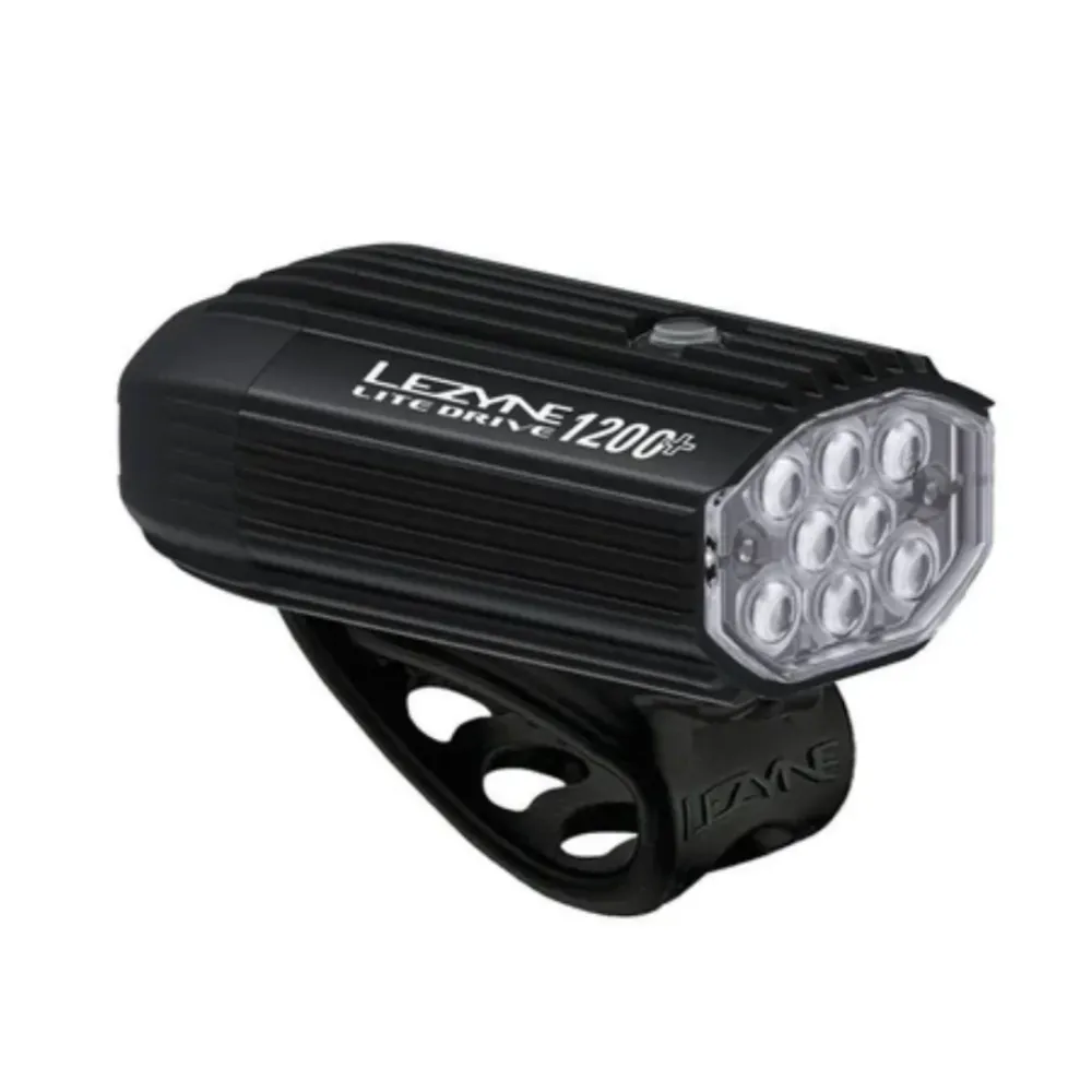 Faróis dianteiros e traseiros LEZYNE LITE DRIVE 1200+ / STRIP DRIVE PRO 400+