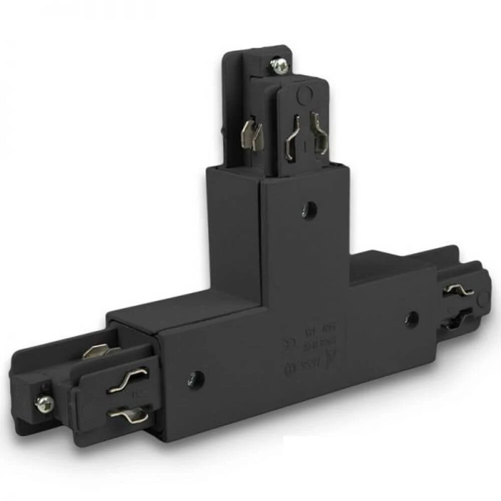 3 fases T conector T no preto direito