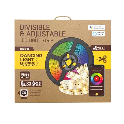 Fita LED Muvit iO Wi-Fi RGB+CCT - 5m