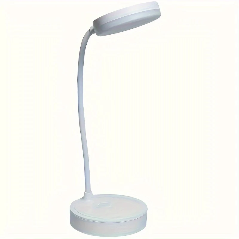 FlexiLight - Candeeiro de Secretária LED com Regulador de Intensidade em 3 Níveis e Alimentação USB