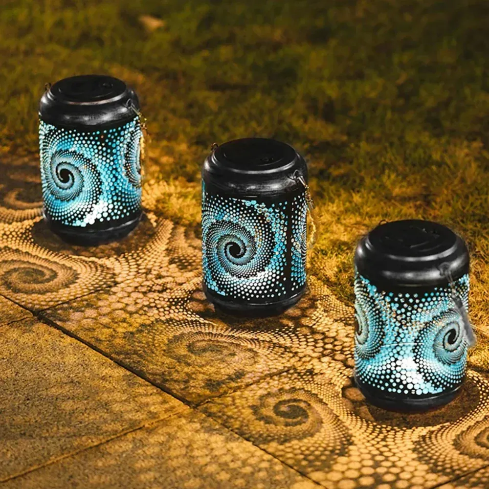 GlowSnail – Lanternas Solares 3D para Jardim – Lâmpadas de Caracol LED Decorativas, Resistente ao Tempo e Poupa Energia