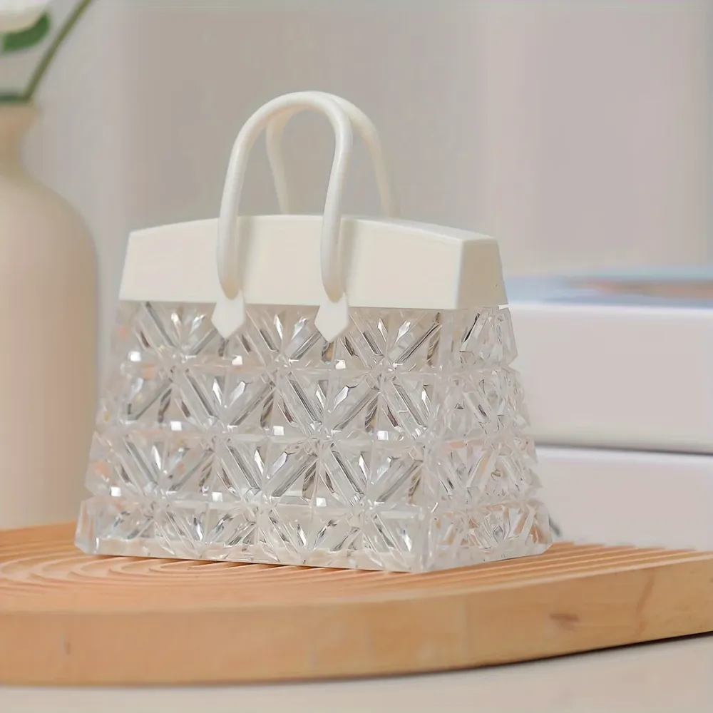 GlowSquare - Candeeiro de Mesa LED Elegante com Acabamento Moderno Polido