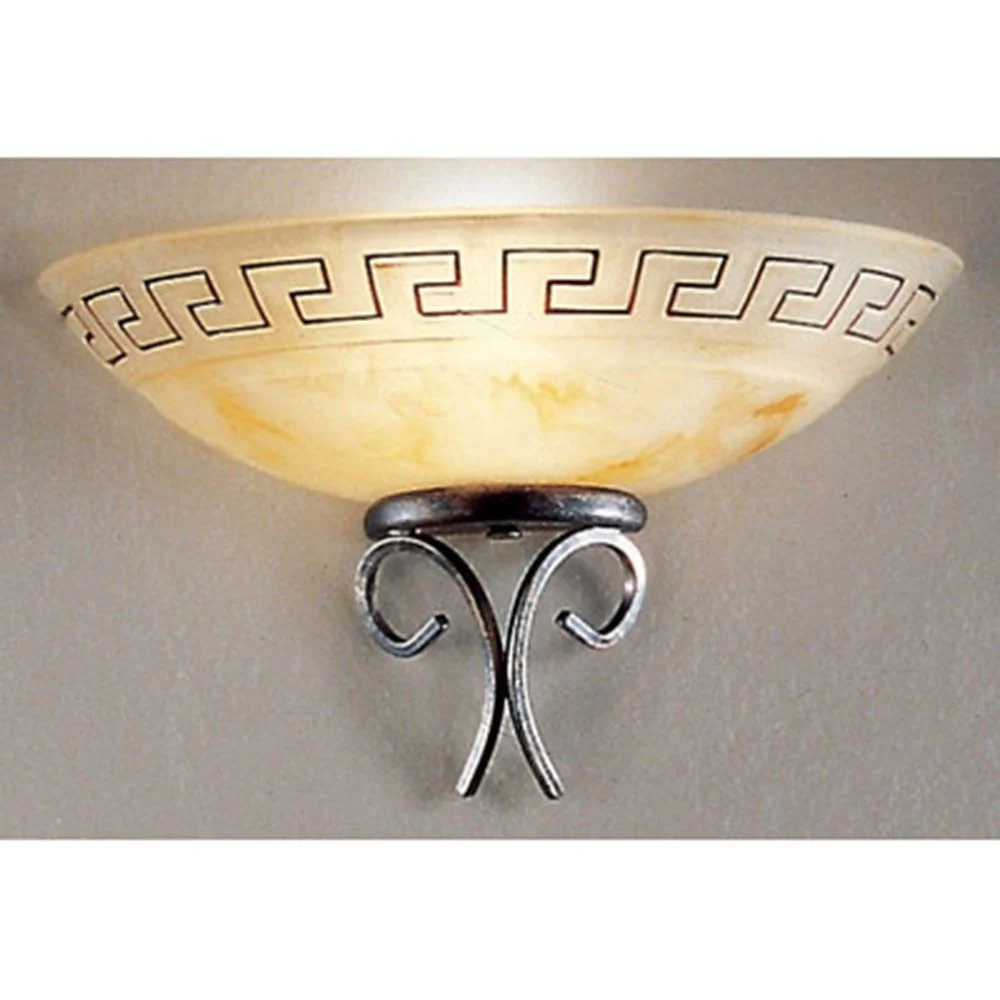 GRECA Luz de parede Half -Shell 18cm