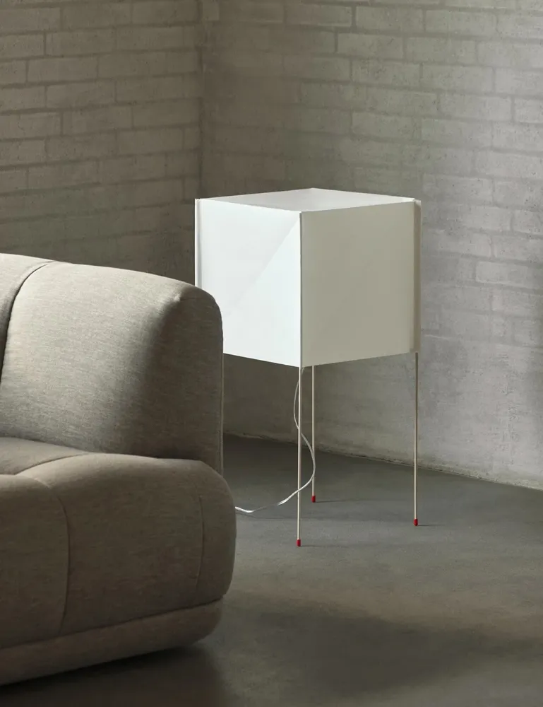 PAPER CUBE FLOOR LAMP HAY