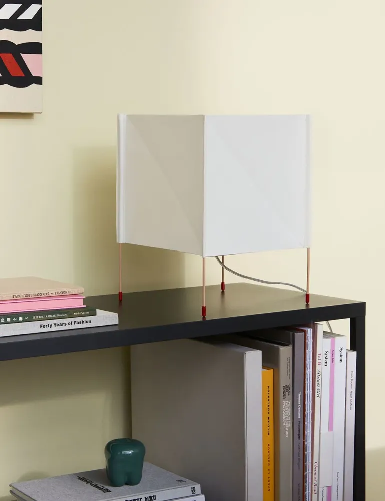 PAPER CUBE TABLE LAMP HAY
