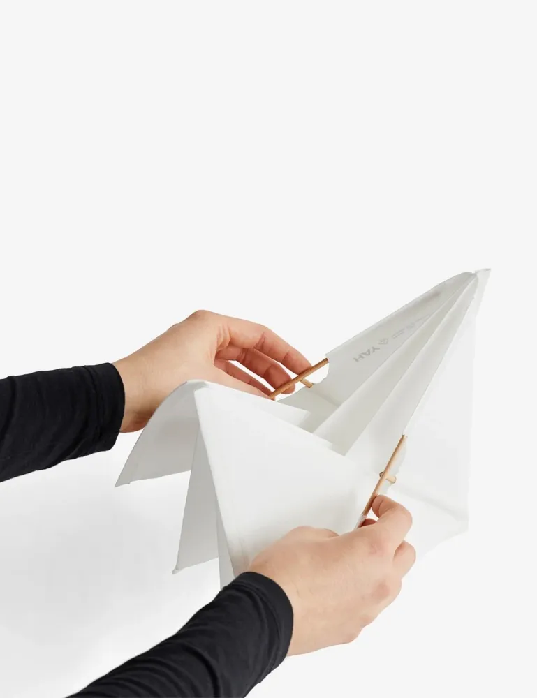 PAPER CUBE TABLE LAMP HAY