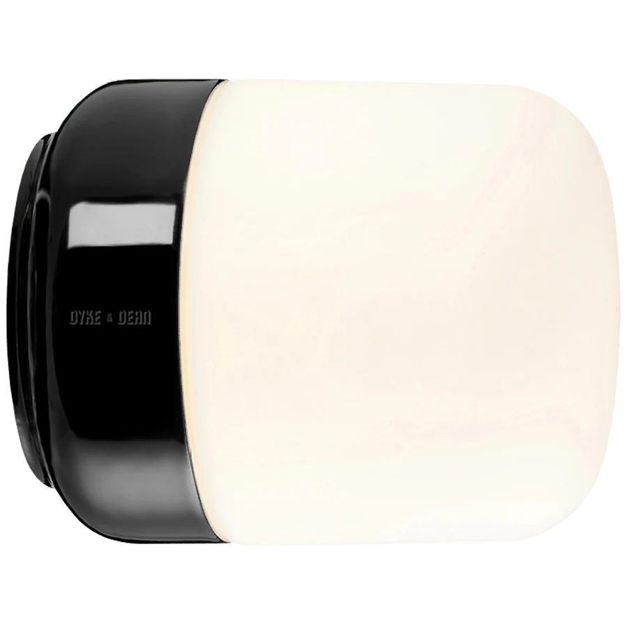 SWEDISH 140/170 PORCELAIN BLACK IP44 LED IFO ELECTRIC