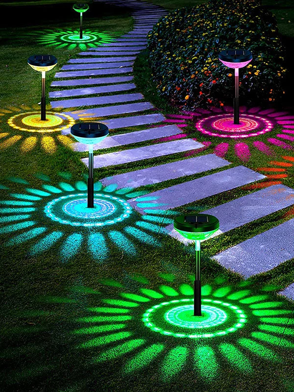 Iluminação de caminho para paisagem solar