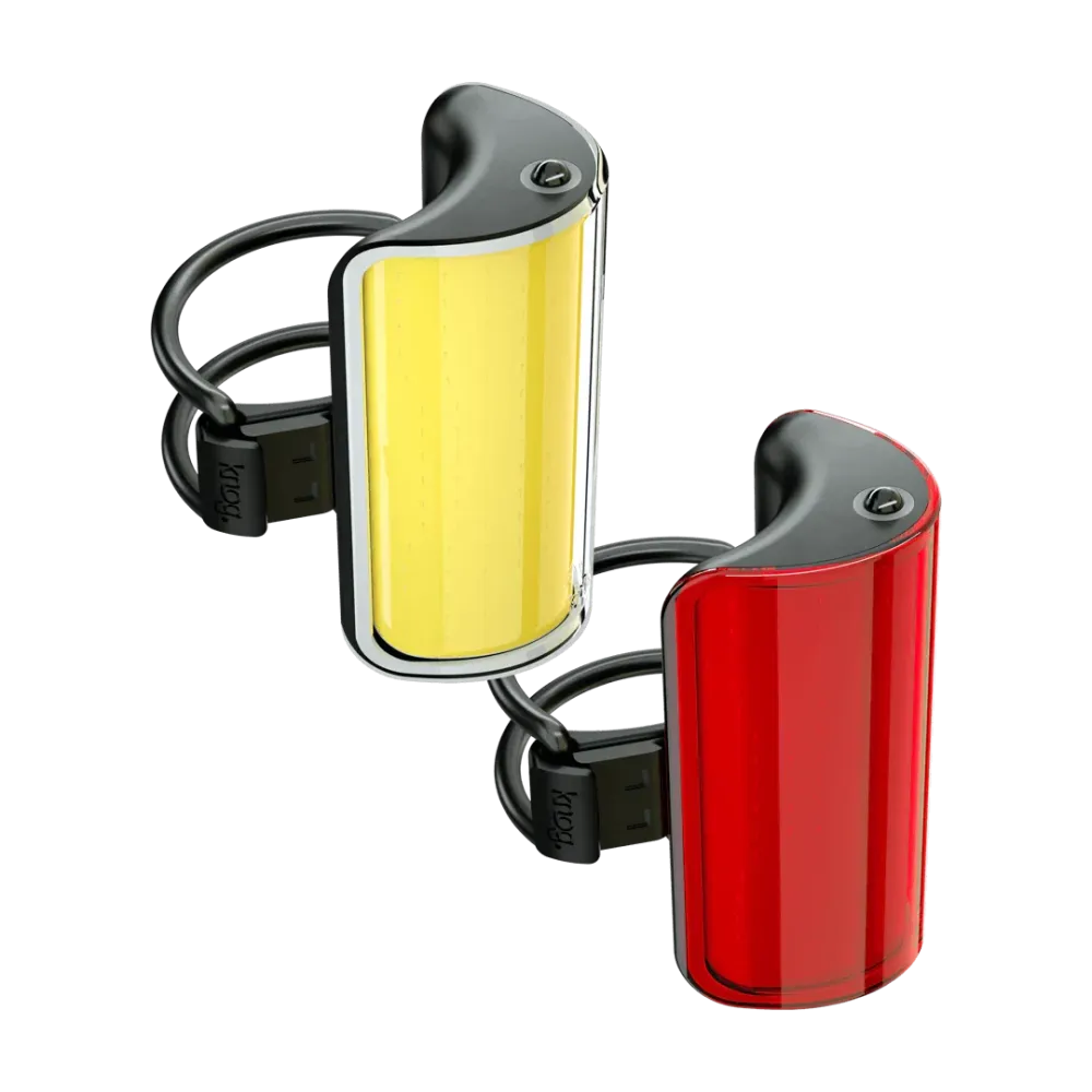 Iluminação dianteira e traseira KNOG MID COBBER TWINPACK