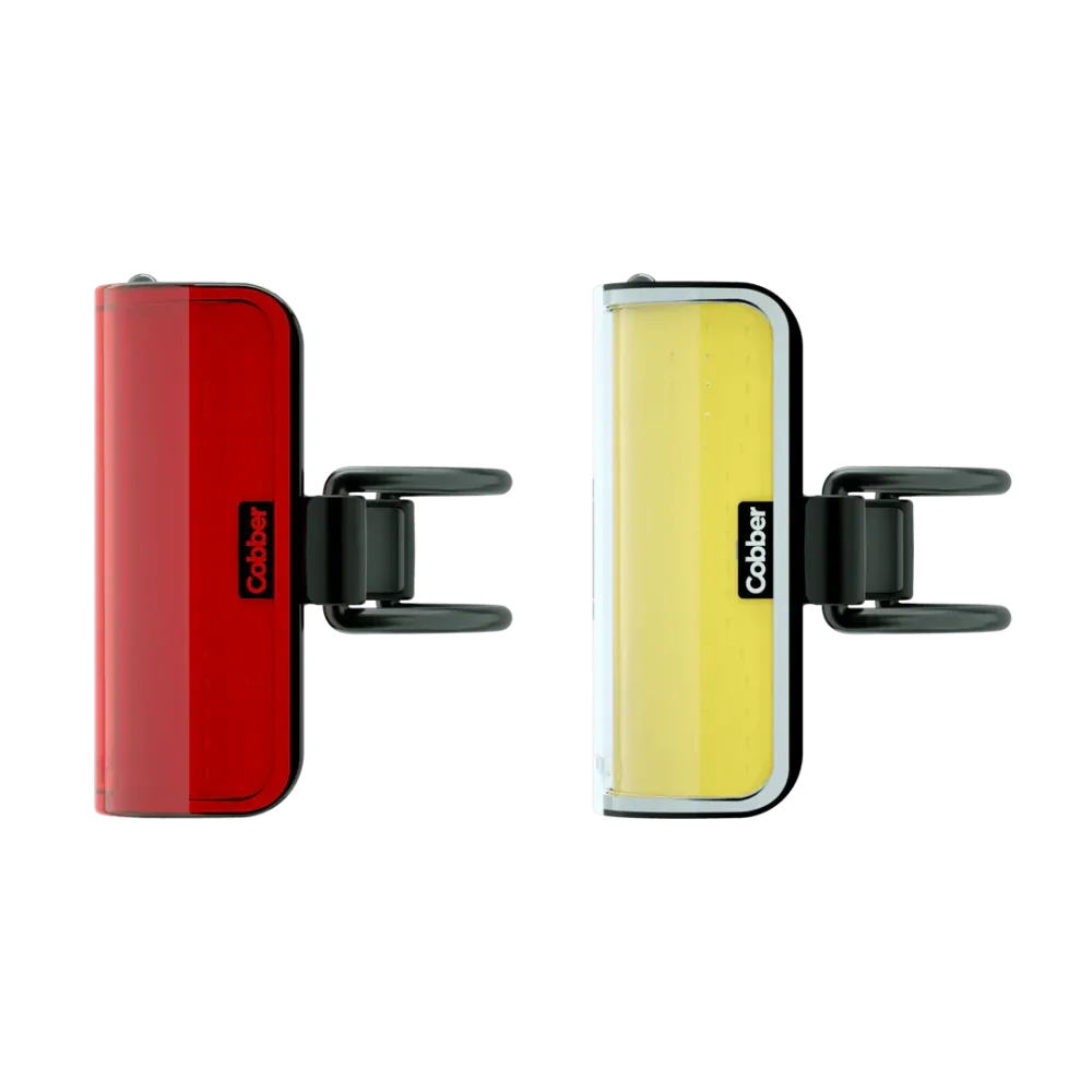 Iluminação dianteira e traseira KNOG MID COBBER TWINPACK