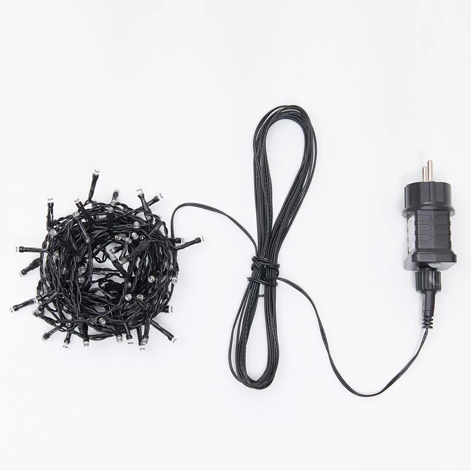 Iluminação NIRA LED com 80 Luzes Branco Quente