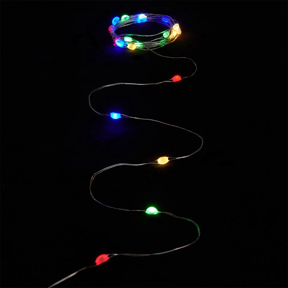 Iluminação ZYRA LED com 20 Luzes Multicor