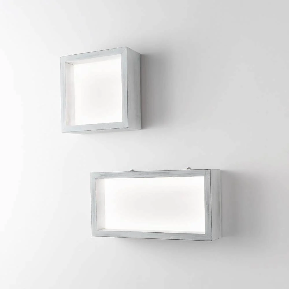 Janela de lâmpada de parede LED 2610lm vintage- branco