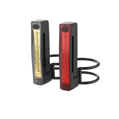 KNOG PLUS TWINPACK 40/20 Lumens Luz dianteira e traseira Preta