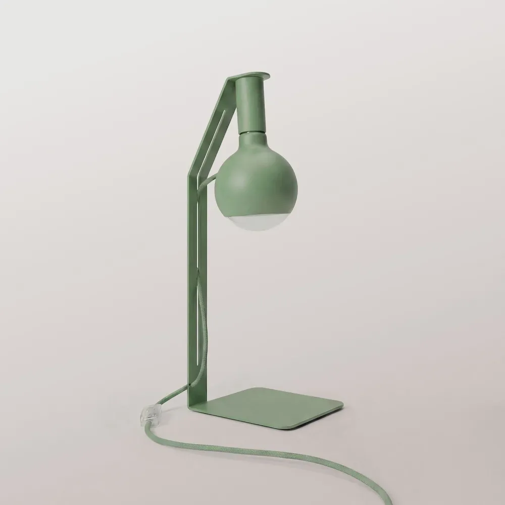 Koso Lucia - Lâmpada de mesa com Ficha UK - Verde