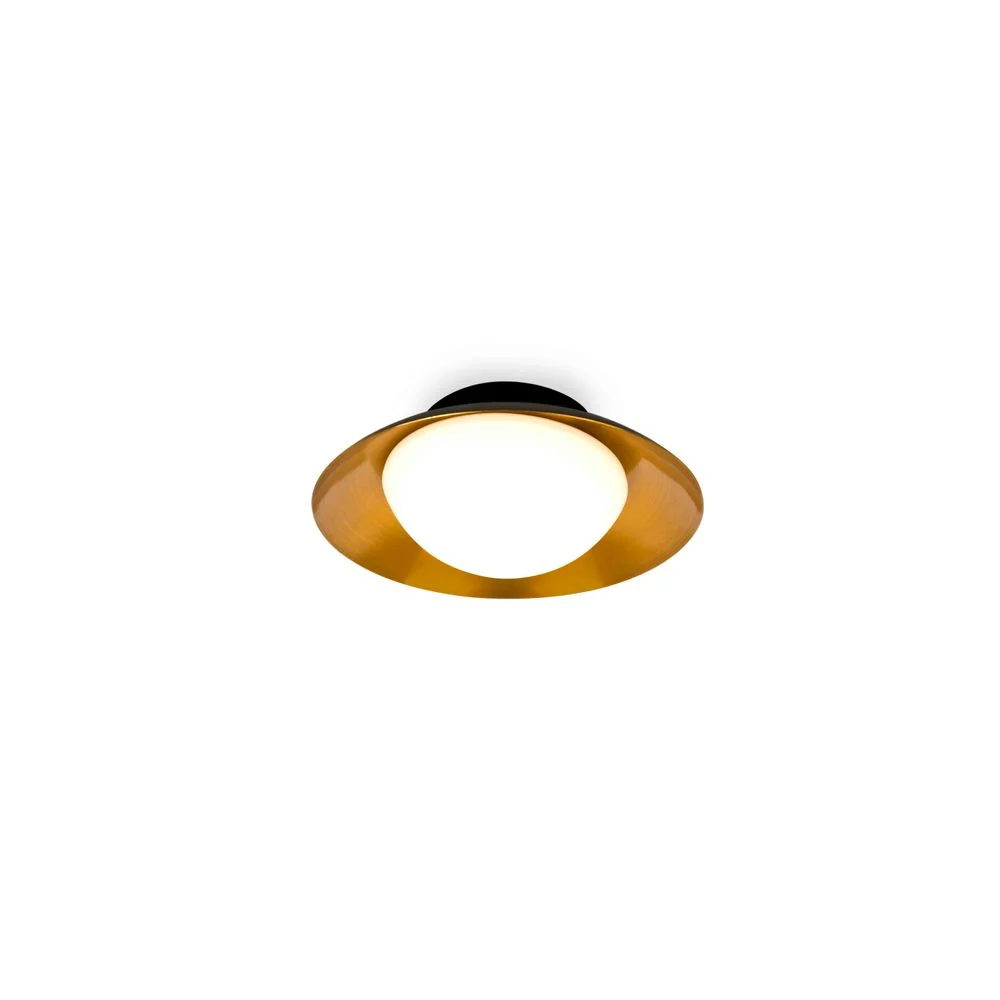 Lado do teto LED preto, cobre