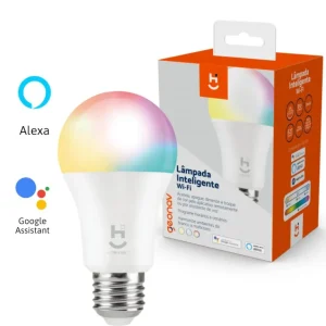 Lampada Led Inteligente 10W 800Lm E27 Wifi Bivolt Geonav