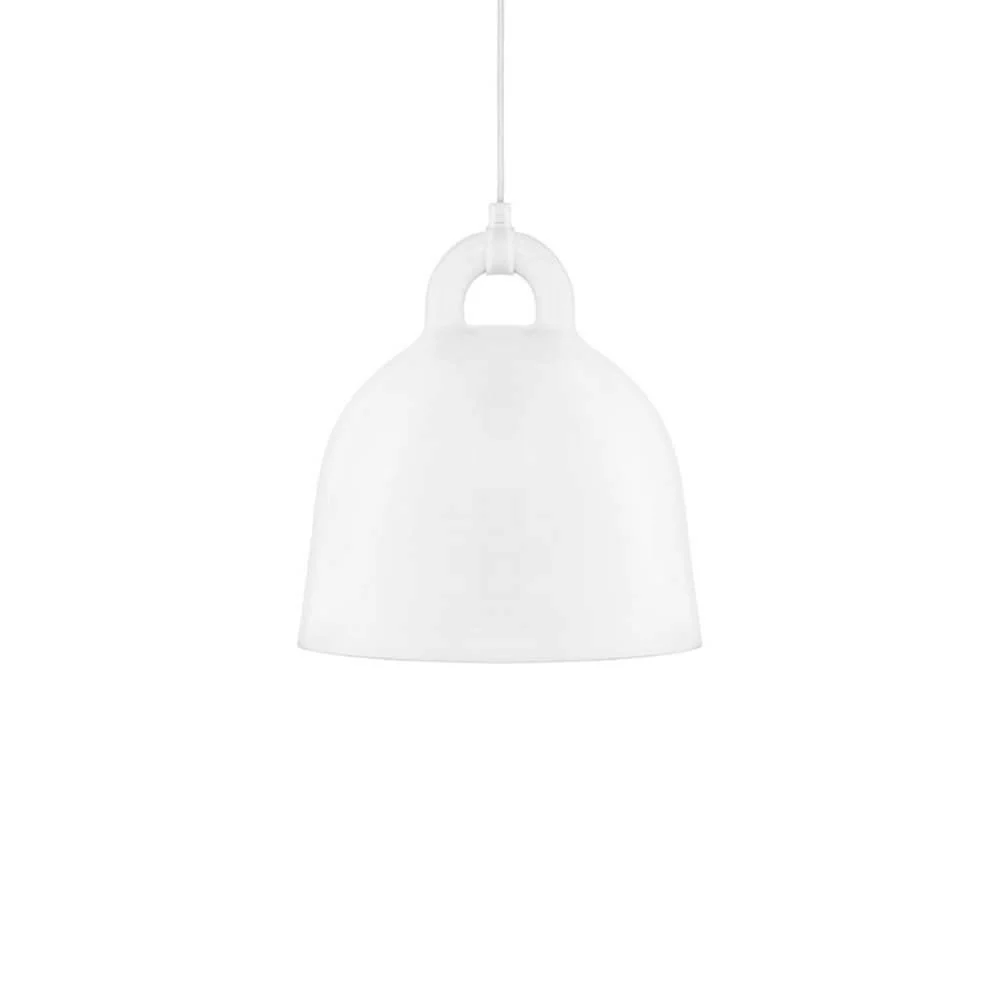 Lampo pendente Bell S Ø 35cm branco