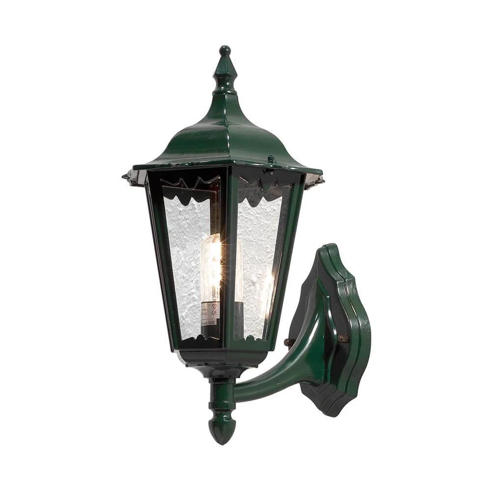 Lanterna de lâmpada de parede externa de Firenze acima do verde