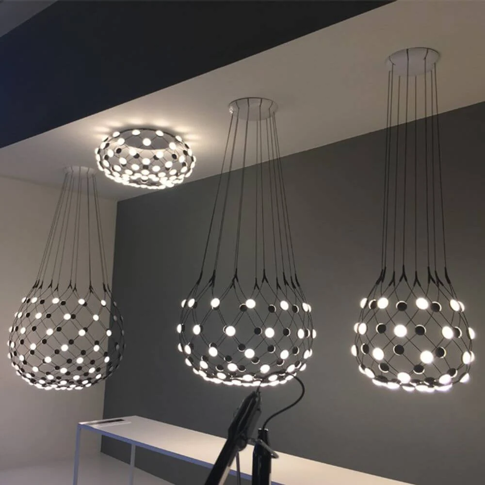 LECPLAN LED teto Lâmpada Malha Ø 72cm