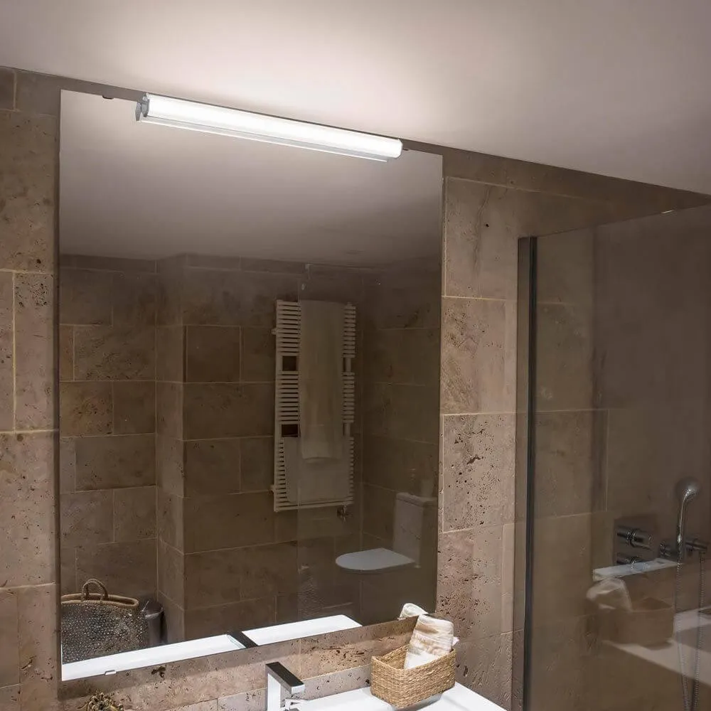 LED BAVILHA BAINS LUBRINHA DE PAREDE 8W 4000K IP44 CROM