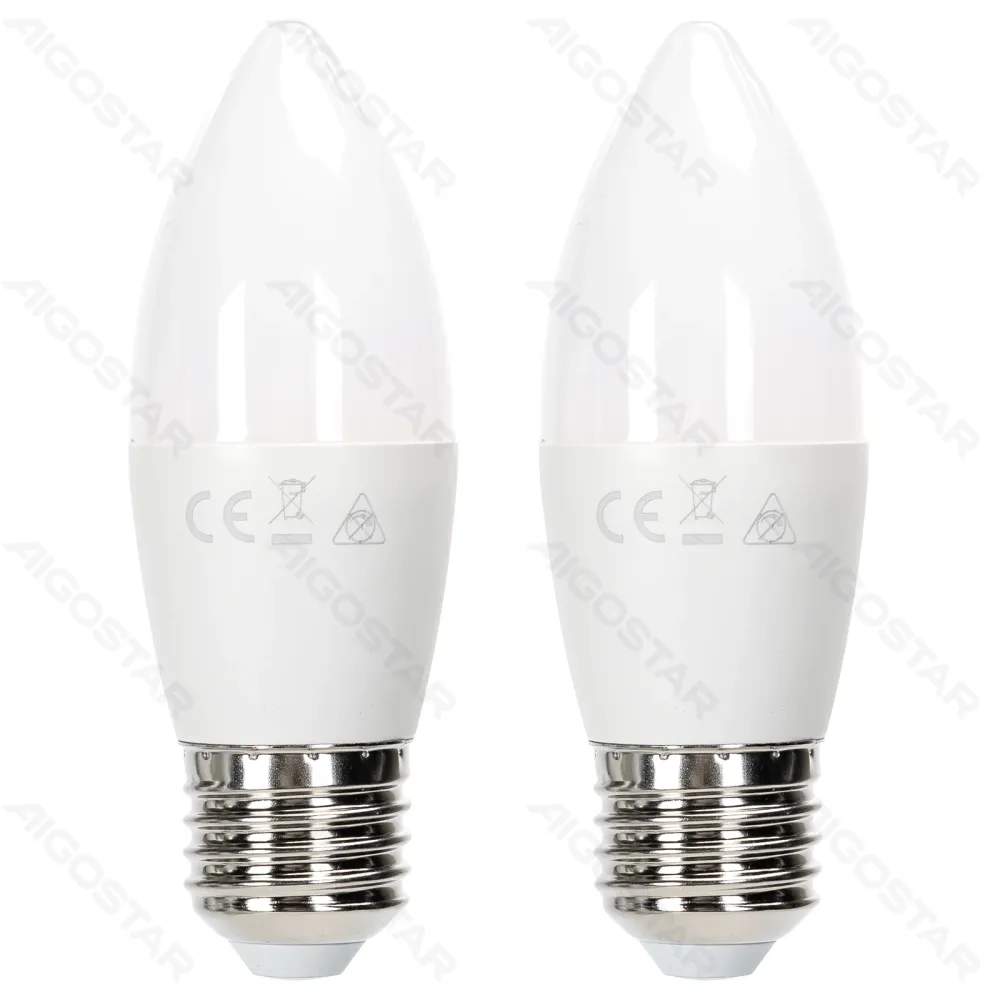 LED C37 E27 12W 1170LM 4000K 2PCS