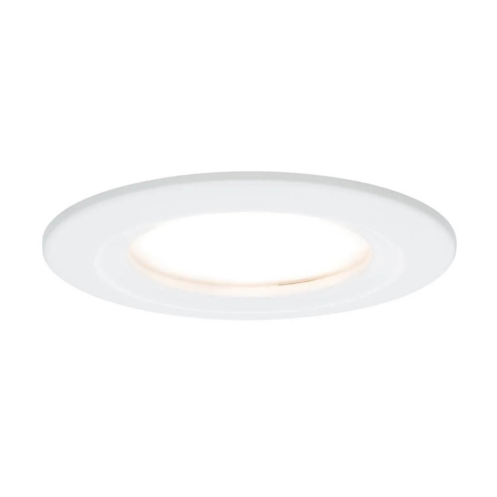 3 LED LED Retorned Lamp conjunto de moedas Slim IP44 em torno de 6,8w branco diminuído