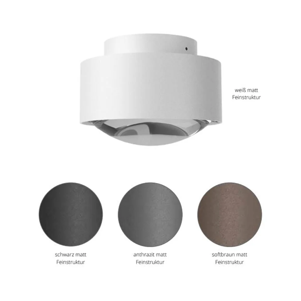 LED de lâmpada de teto LED puk maxx mais antracite matt
