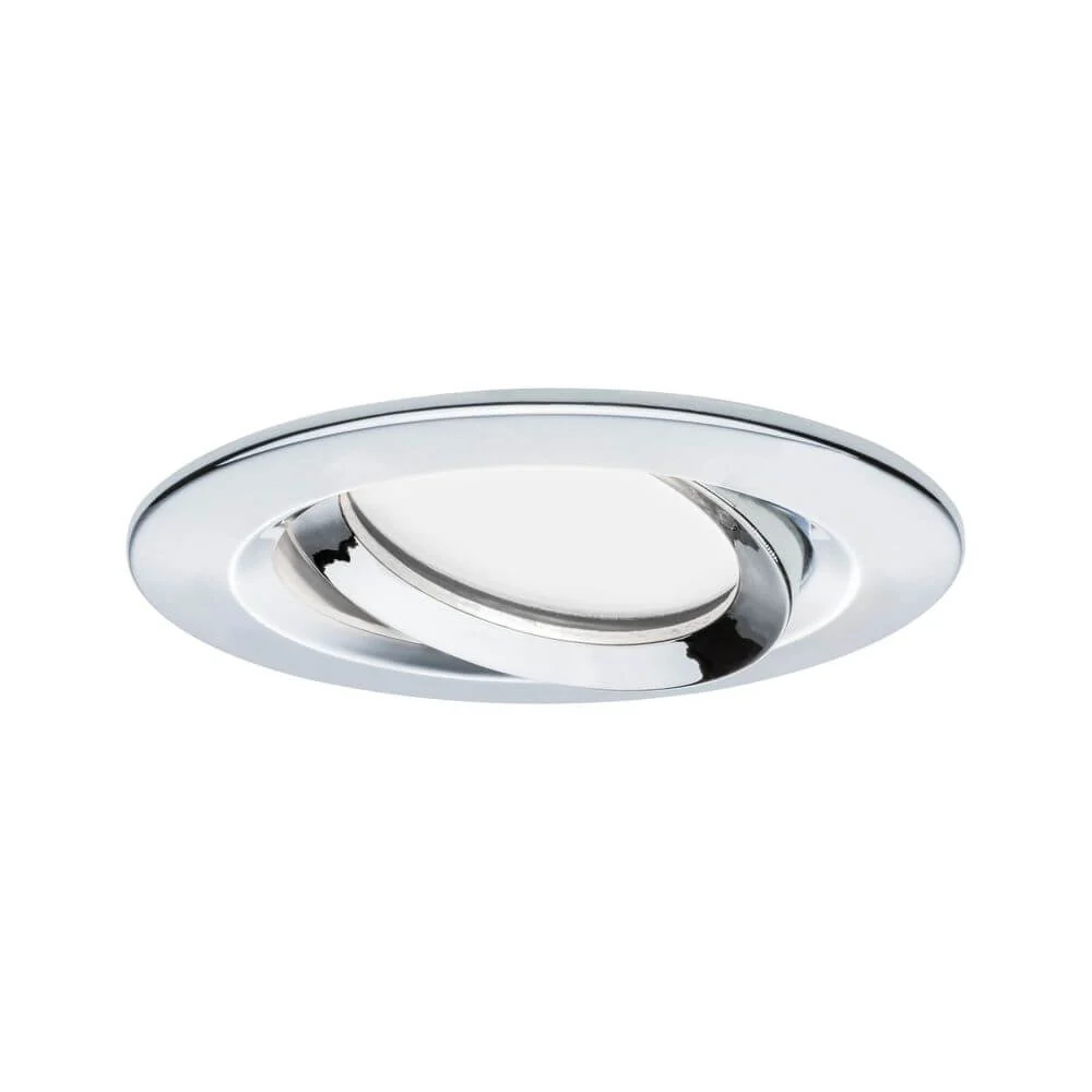 LED de 3 sets LED lâmpada Nova Plus Coin Dimmbar IP65 2700K Chrom