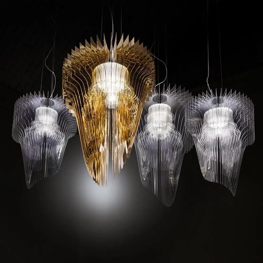 LED SLAMP LED HANDING ARIA GRANDE 7000LM 2700K TRANSPARENTE