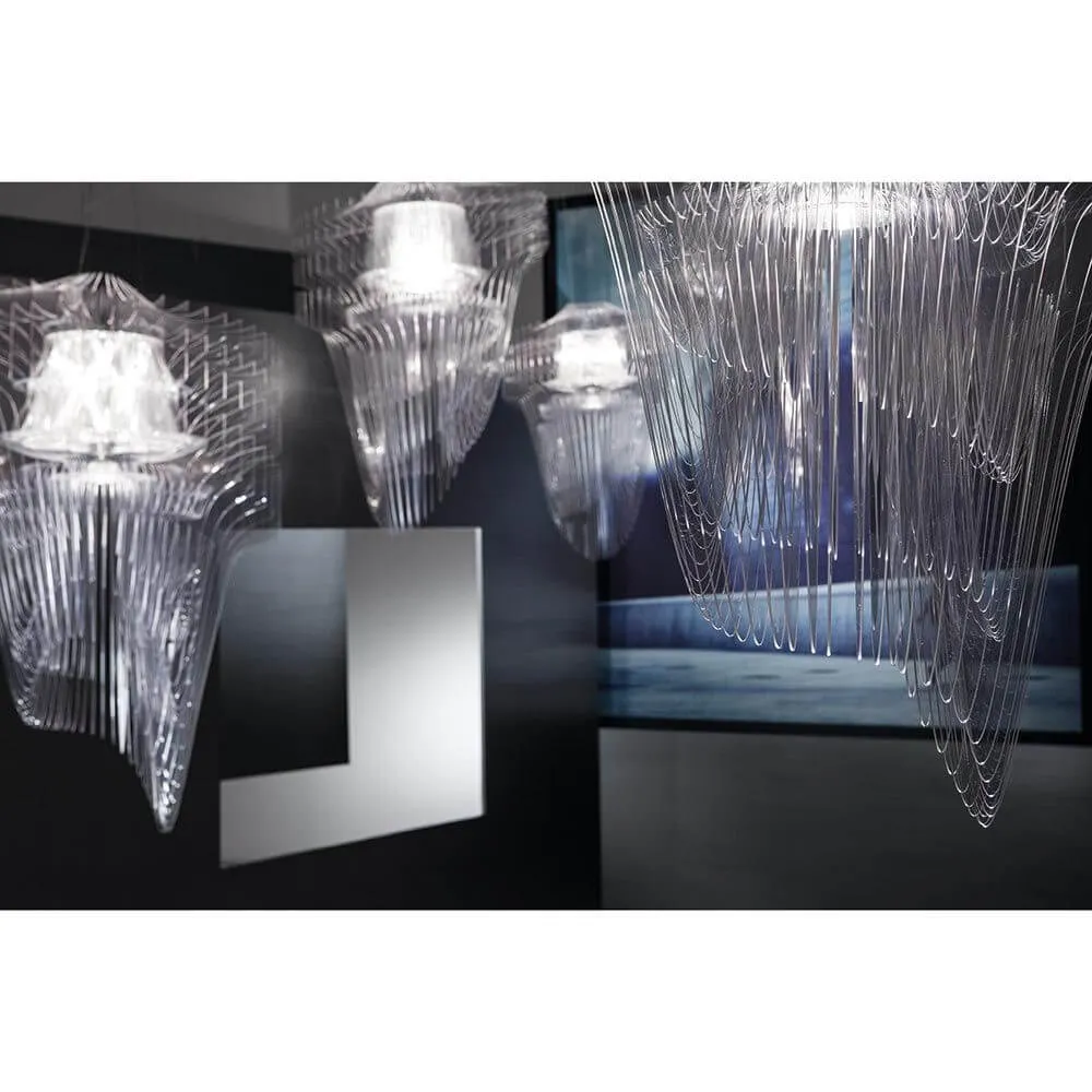 LED SLAMP LED HANDING ARIA GRANDE 7000LM 2700K TRANSPARENTE