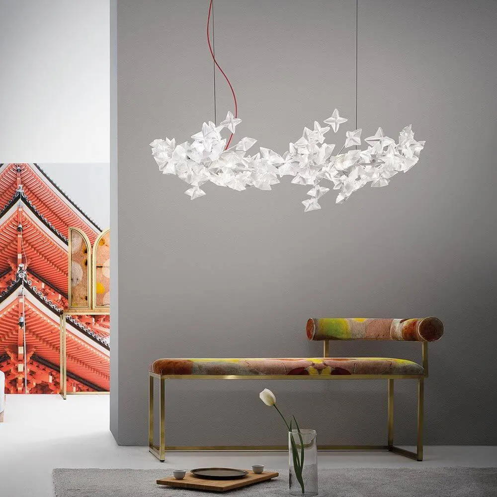 LED SLAMP LED HANGIND LUPD HANAMI PRISM BRANCO AXISTRO