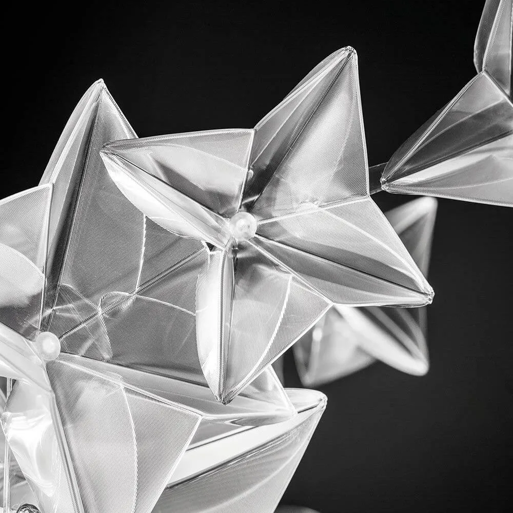 LED SLAMP LED HANGIND LUPD HANAMI PRISM BRANCO AXISTRO