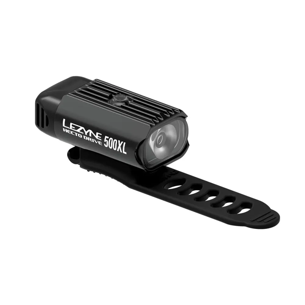 LEZYNE HECTO DRIVE 500XL iluminação frontal Preto
