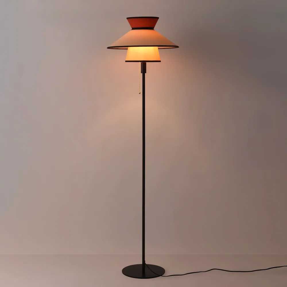 Lâmpada de pé de design "CORA" - E27