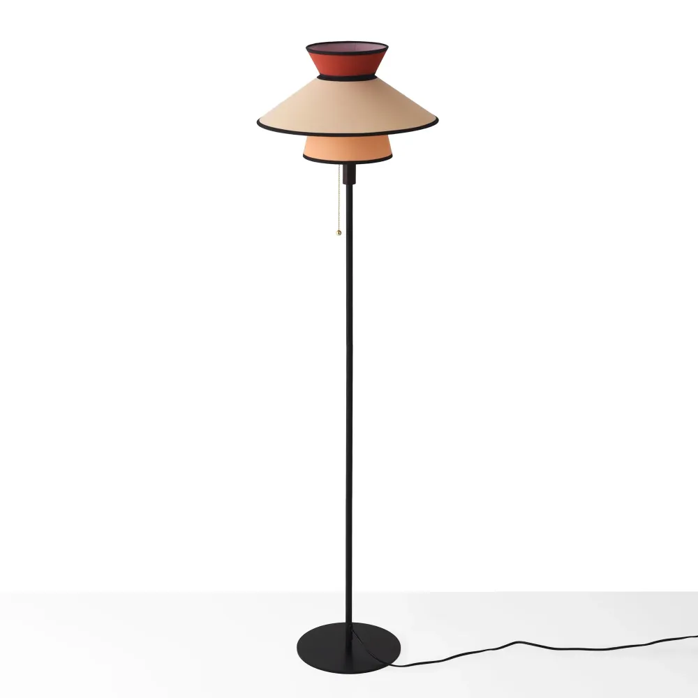 Lâmpada de pé de design "CORA" - E27