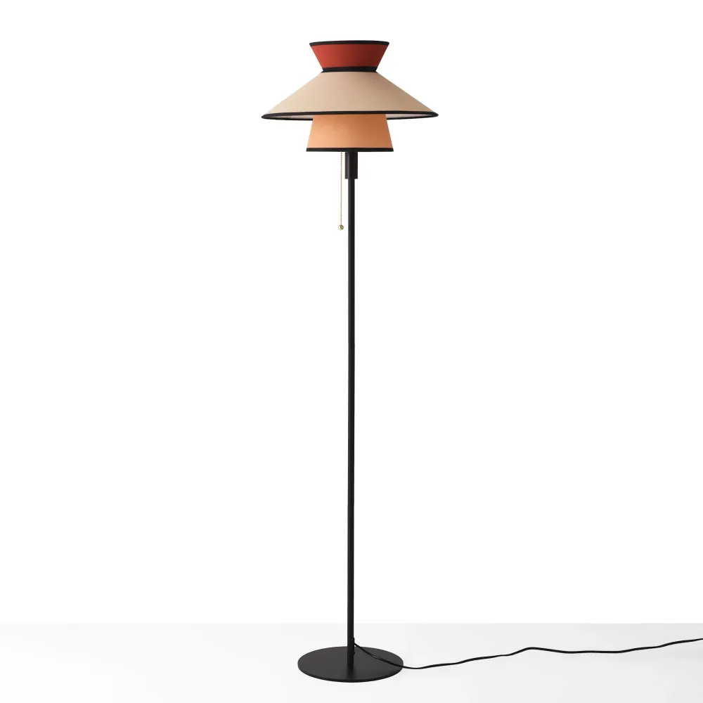 Lâmpada de pé de design "CORA" - E27