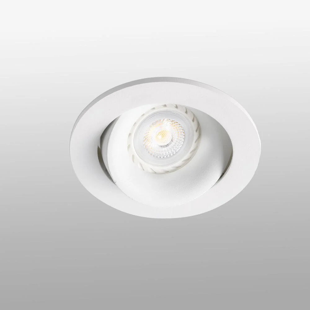 Lâmpada de instalação ajustável argón gu10 branco