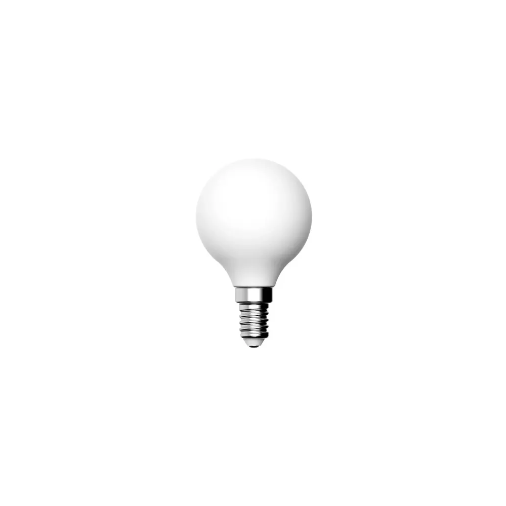 Lâmpada LED Efeito Porcelana CRI 95 G45 5,9W 550Lm E14 2700K Dimmerável - P01