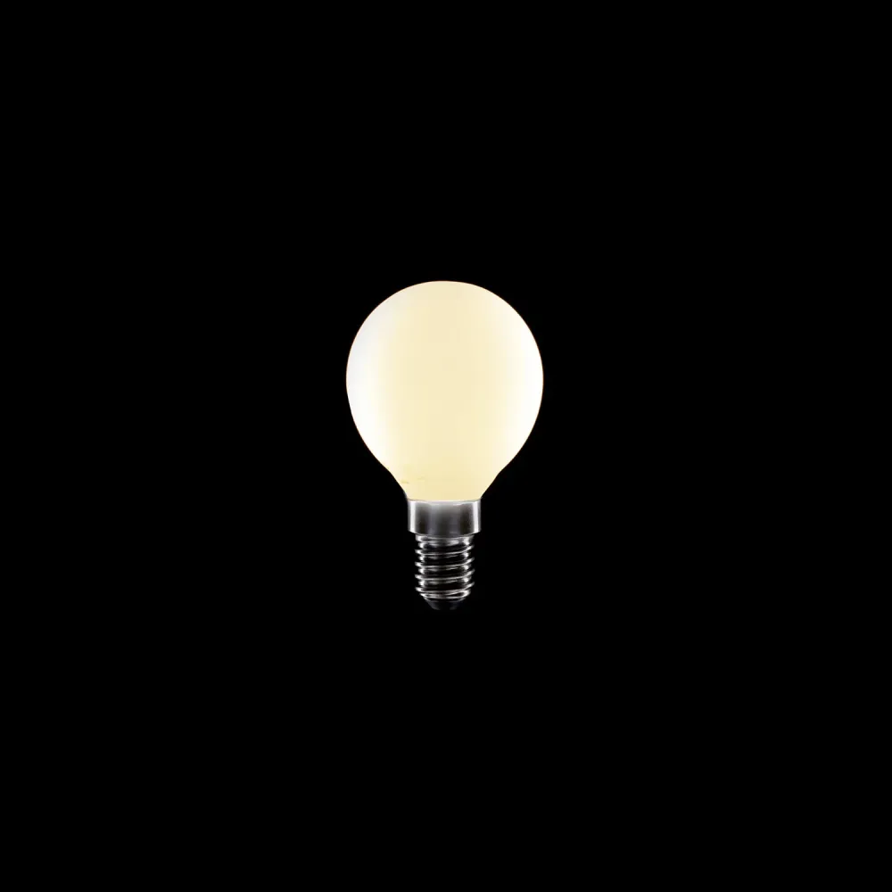 Lâmpada LED Efeito Porcelana CRI 95 G45 5,9W 550Lm E14 2700K Dimmerável - P01